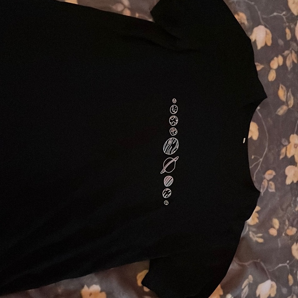 SHEIN Size Xl graphic short sleeve black